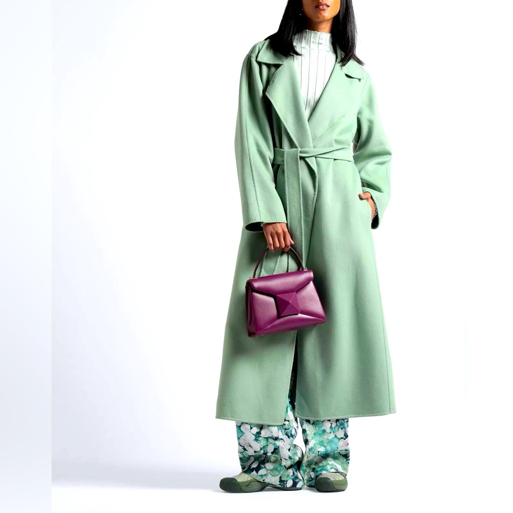 “SOLD💵” RRP€2300 MAX MARA SFILATA Hans Cashmere & Wool Coat IT42/ US 8/ GB 10 M